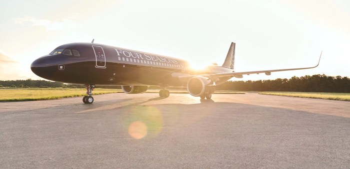 Four Seasons offers private jet trips